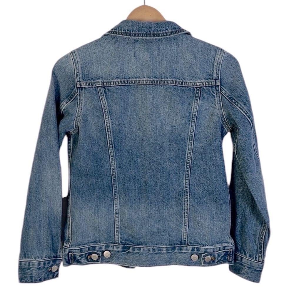 Madewell Size XS The Jean Jacket in Medford Wash Denim Classic Preppy Ca… - Picture 3 of 8